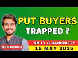 Nifty and BankNifty Prediction Thursday Expiry, 15 May 2025 |  Hero Zero Strategy | Rishi Money