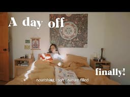 a day off, finally!