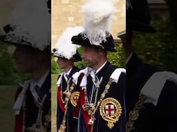 King Charles and Queen Camilla Arrive For Order of the Garter Service