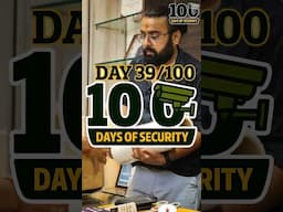 Day 39/100 Days of Security 🔥 BTS of how we ship your products  #360securities #cctv