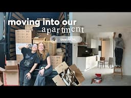 moving into our new Utrecht apartment! | moving vlog