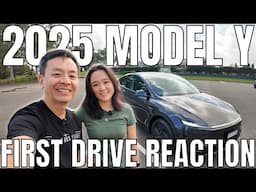 First Impression 2025 Tesla Model Y: Drive Dynamic Suspension Comfort
