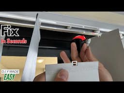 How to Replace broken vertical blind stem