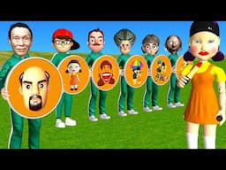 Scary Teacher 3D vs Squid Game Trying Dalgona Candy Level Max Challenge Miss T vs 5 Neighbor Loser