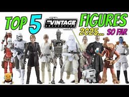 Top 5 Star Wars The Vintage Collection Figures of 2025...So Far!