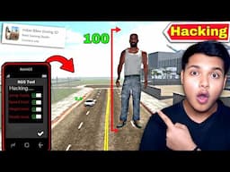 Trying Hacking CHEAT CODE Of Indian GTA 5 ( INDIAN BIKE DRIVING 3D )