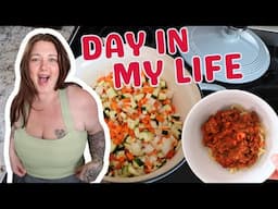 REALISTIC DAY IN MY LIFE VLOG | HALARA TRY ON , BOLOGNESE PASTA RECIPE