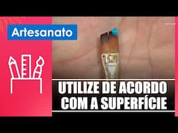 Aprenda a utilizar de acordo com a superfície com a artesã Lua Barbosa – 30/04/25