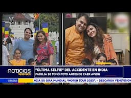 Último selfie: Fallece familia que emigraba a Londres en accidente aéreo de Air India