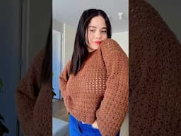 #Viral Sueter a #crochet #realzacroche #knitting #shorts  #crochettutorial #diy