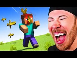 GOD SWORD vs MINECRAFT STEVE! (Funny Animations)