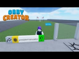 Save The President Roblox Obby Creator