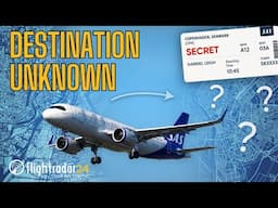 Flying to a MYSTERY city with SAS