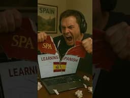😂 This is a real SPANISH LEARNING process guys ⬆️ #spanishlanguage