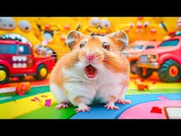 Hamster Escapes from the Collapsing Toy Maze | Hamster Maze