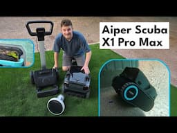 Aiper Scuba X1 Pro Max - Best Robotic Pool Cleaner Yet?