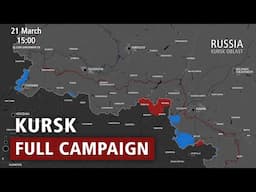 Ukraine Invasion of Russia: Kursk Attack – Every Day [AUG 6 2024 - MAR 21 2025]