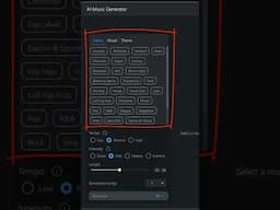How To Use the AI Music Generator | PowerDirector