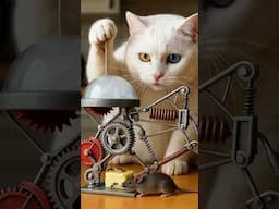 Unbelievable! This Cat Outsmarted the Mouse with a Killer Trap! #cat