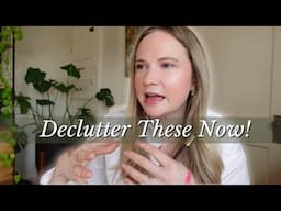 10 things to DECLUTTER TODAY! (+GRWM for the day)