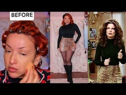 GRWM: THE NANY Fran Fine-Inspired Glam with a Retro Twist! Ft. Cosy Island