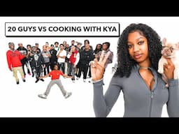 20 PEOPLE VS 1 INFLUNCER: COOKING WITH KYA
