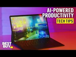 Streamline Work with Windows Copilot on ASUS ROG Flow Z13 Gaming Laptop – Tech Tips from Best Buy
