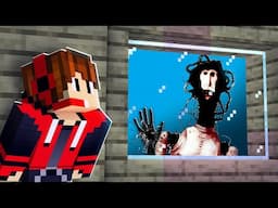 Surviving On A DESERTED ISLAND with Horror Mods in Minecraft