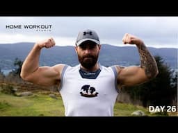Supersets Muscle Building Workout at Home with Dumbbells - Day 26