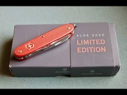 Best One Yet: 2025 Victorinox Pioneer X – Stone Red Limited Edition!