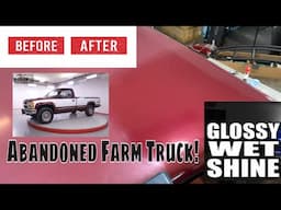 Full Paint Correction On Abandoned Farm Truck! Final Results!