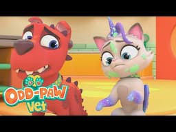 Nova Scares! | Odd-Paw Vets | Amazing Animal Rescues | Cartoons For Kids