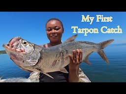 INSANE! She Caught Her First Tarpon || Plus Bar Jack, Stingray Ray And Jack Crevalle Action