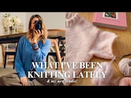 WHAT I'VE BEEN KNITTING LATELY & My New Knit Studio!