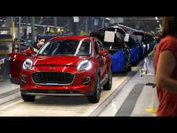 Ford Puma Manufacturing🚖: Assembly line Romania & Germany – Factory tour and Production
