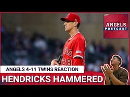ANGELS POSTCAST: Hendricks, Halos bullpen struggle mightily in 11-4 loss to Twins in Minnesota