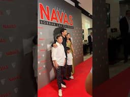 👨‍❤️‍👨 Jesús Navas y su familia en la presentación de su documental 🎬❤️ #sevillafc #futbol