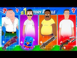 The *RANDOM* CARTOON DAD BOSS Challenge! (Fortnite)