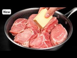🇬🇧 A friend from UK showed me this trick❗️I've never eaten such delicious pork 🍖