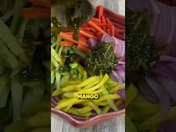 My Favourite Thai Style Raw Mango Salad | Summer Special # Shorts