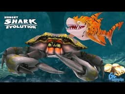 SHAR-KHAN vs Giant CRAB in Hungry Shark Evolution