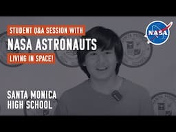 Astronaut Q&A with California Students: What Inspired You to Become an Astronaut?