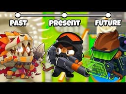 PRIMITIVE to FUTURISTIC RACE in BTD 6!