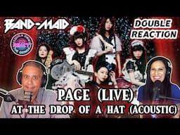 MELLOW BAND-MAID MONDAY! - PAGE (LIVE) / AT THE DROP OF A HAT (ACOUSTIC) - DOUBLE REACTION