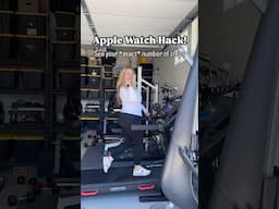 Apple Watch Hack - see your exact number of steps on your watch face!