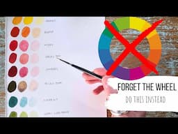 Super Easy way to match your Watercolours