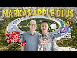 EKSKLUSIF😱⁉️ Keliling APPLE PARK: Kantor PALING KEREN di DUNIA Yang Super HIJAU dan FUTURISTIK 🇺🇸