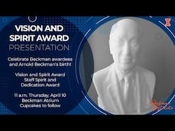 2025 Vision & Spirit Award presentation