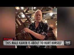This Male-Karen Is About To Hurt Himself