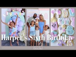 Harper’s birthday vlog 🥹 Liquid I.V. sugar-free kept me going all day 🙌 #birthday #vlog #party